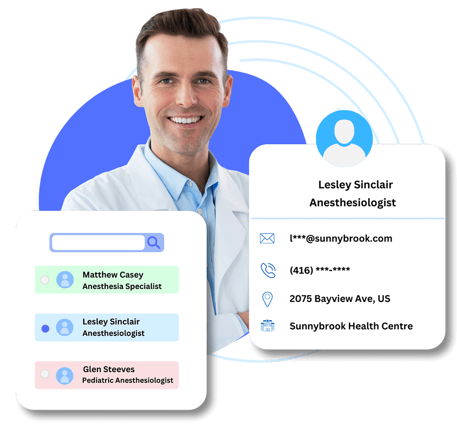 anesthesiologist email list