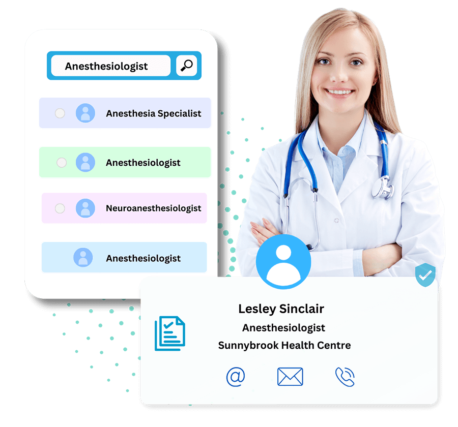 anesthesiologist mailing list