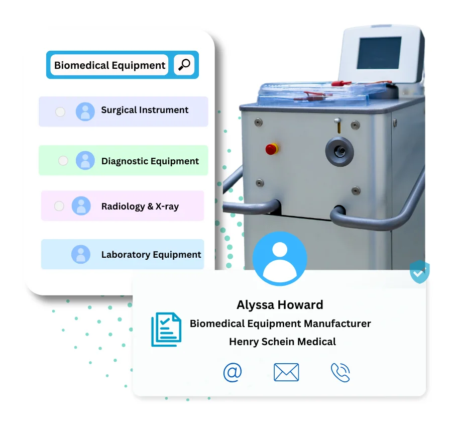 biomedical-equipment-manufacturers-email-list
