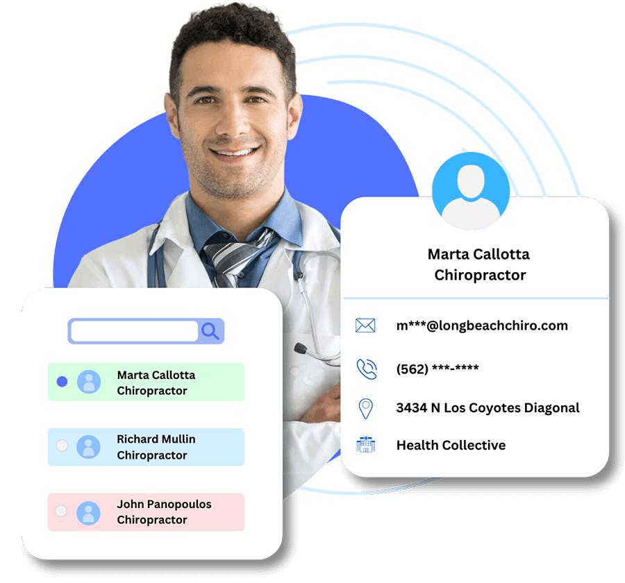 chiropractor email list