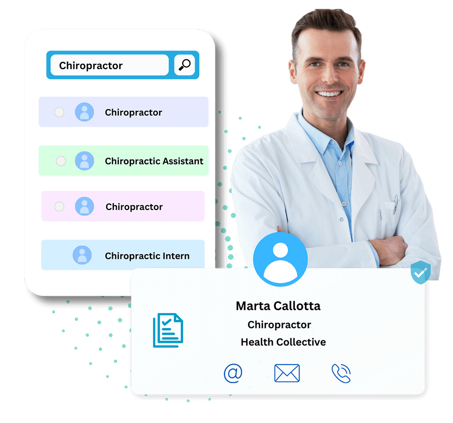 chiropractor mailing list