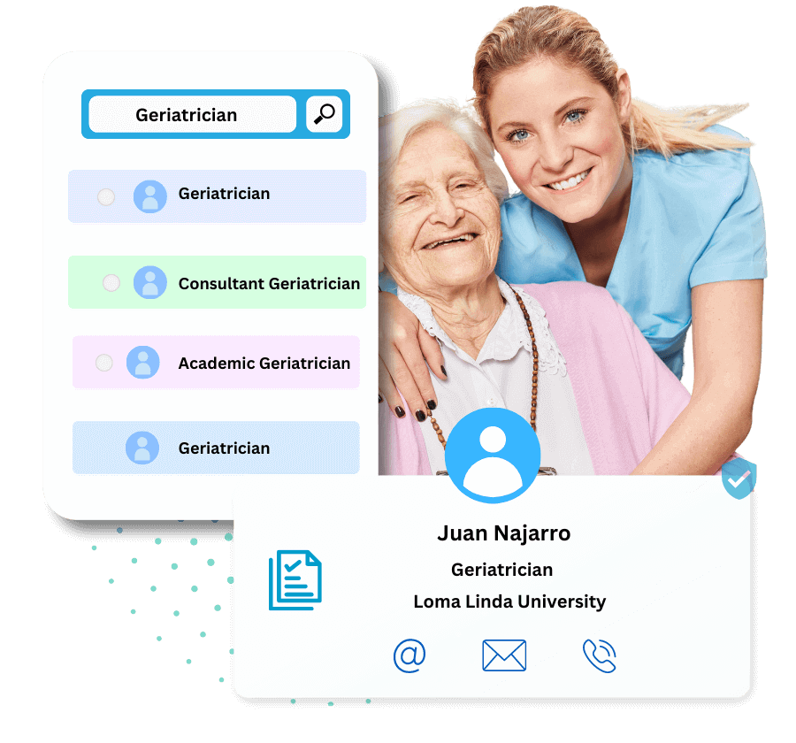 geriatrician mailing list