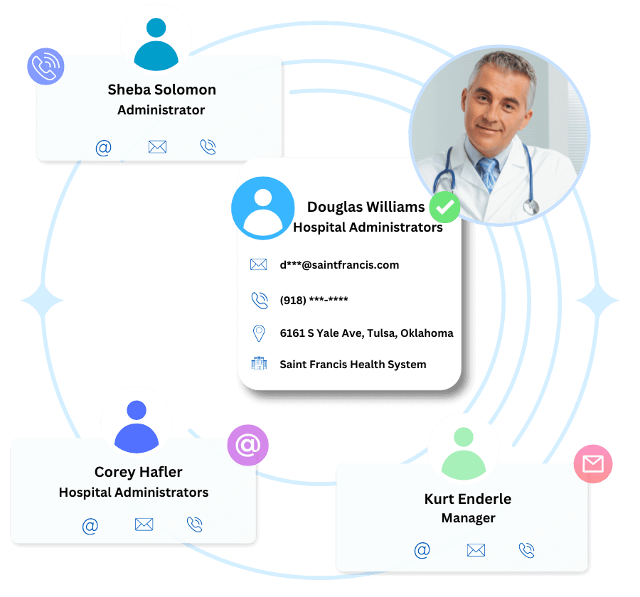 hospital administrators database