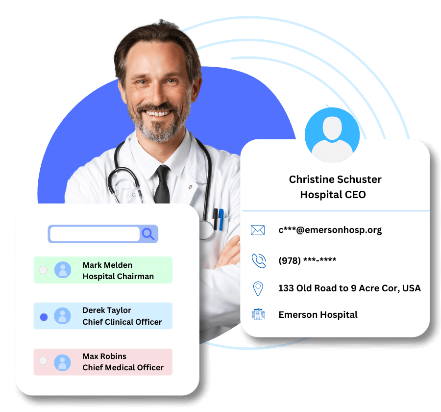 independent hospitals email list