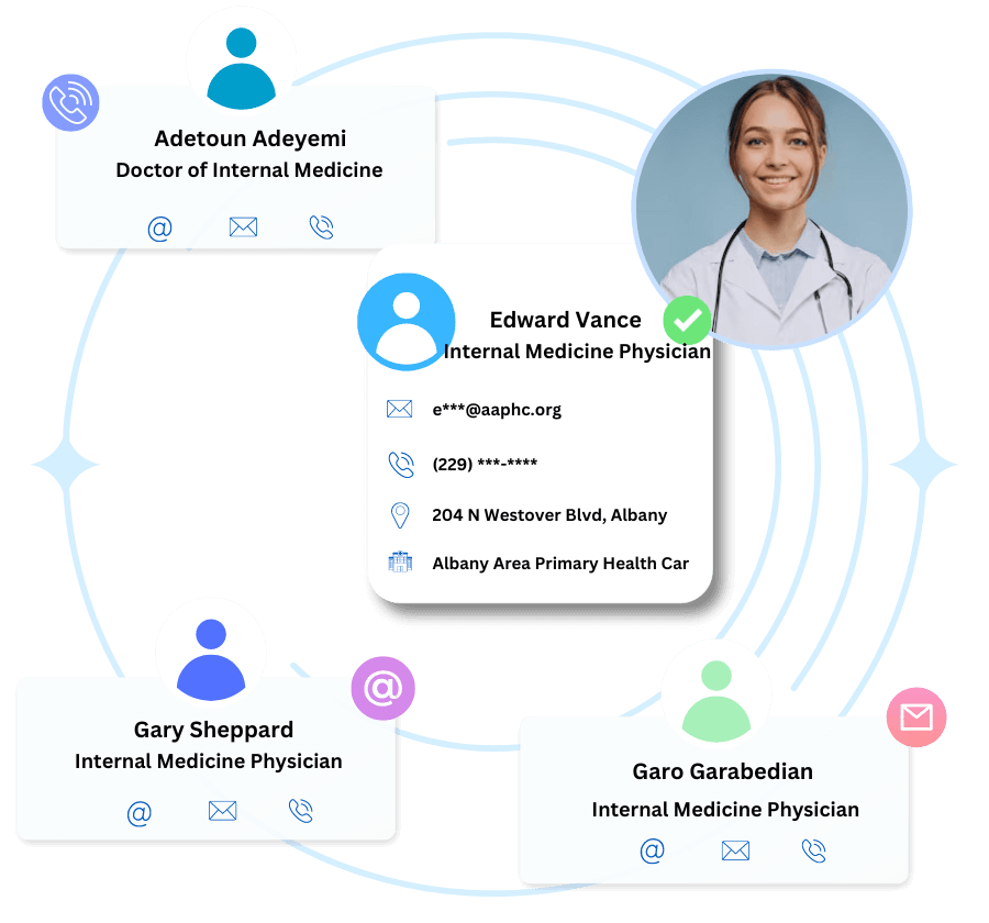 internal medicine physicians database