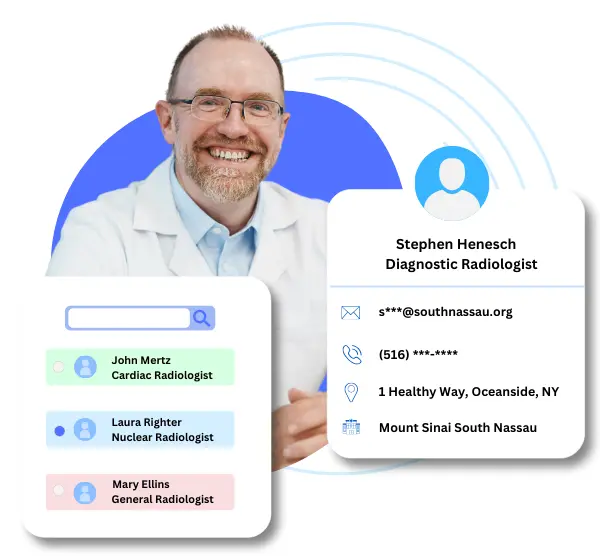 interventional radiologist email list