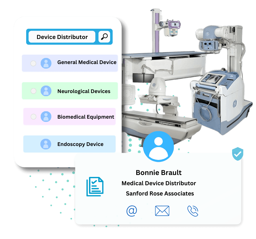 medical device distributors mailing list