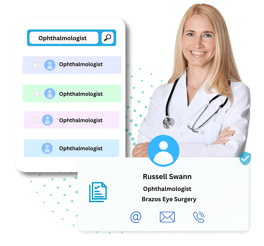 ophthalmologist mailing list