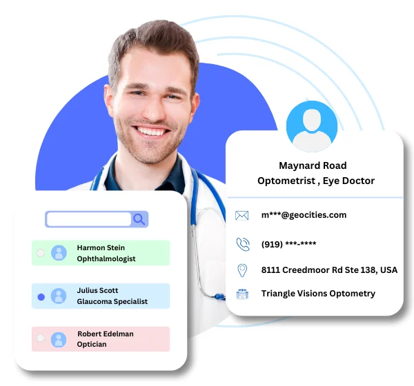 ophthalmology clinics email list