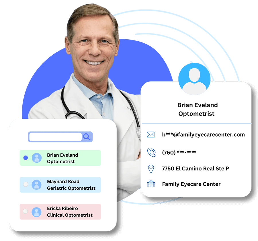 optometrist email list