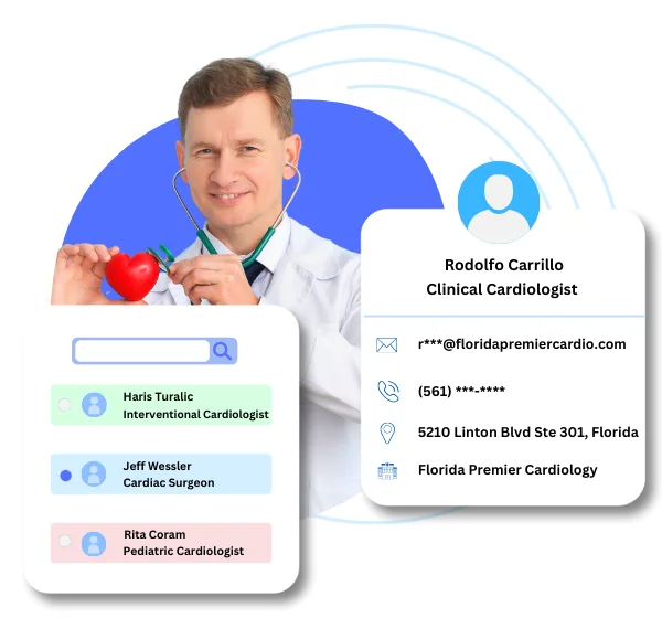 pediatric cardiologist email list