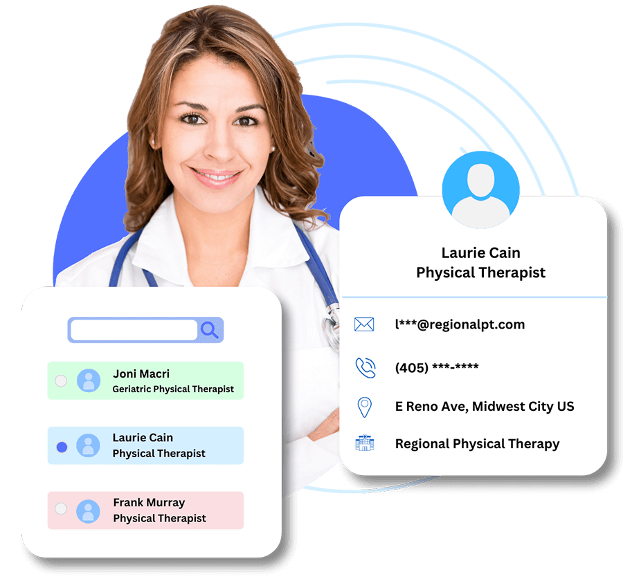 physical therapist email list