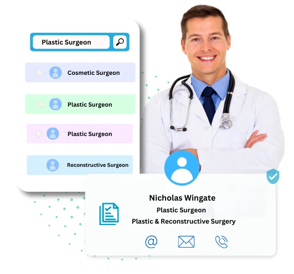 plastic surgeon mailing list