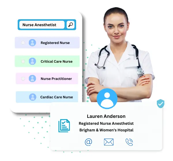 certified registered nurse anesthetists mailing list